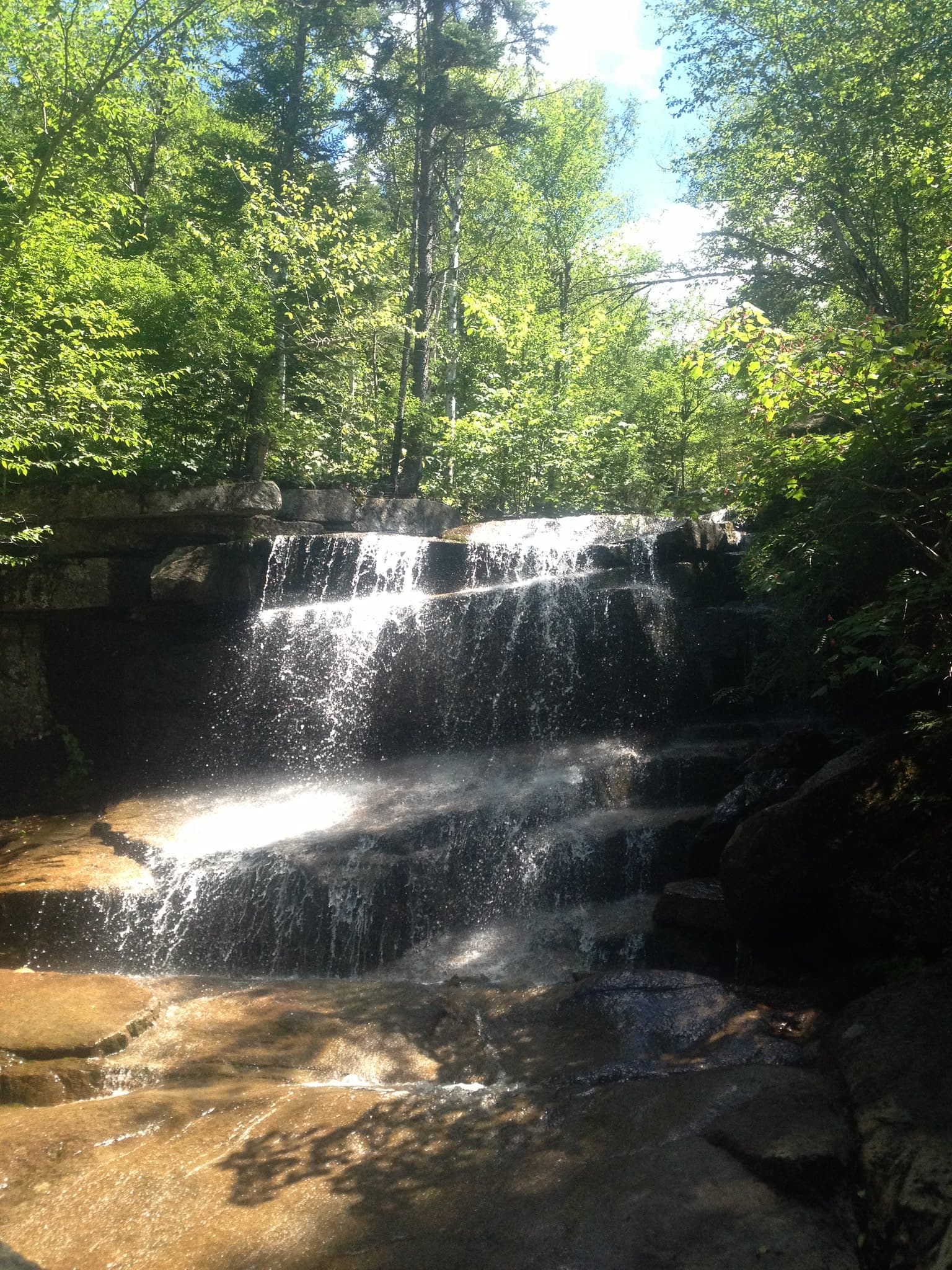 Champney Falls in New Hampshire. User supplied image; verify rights before public publish.
