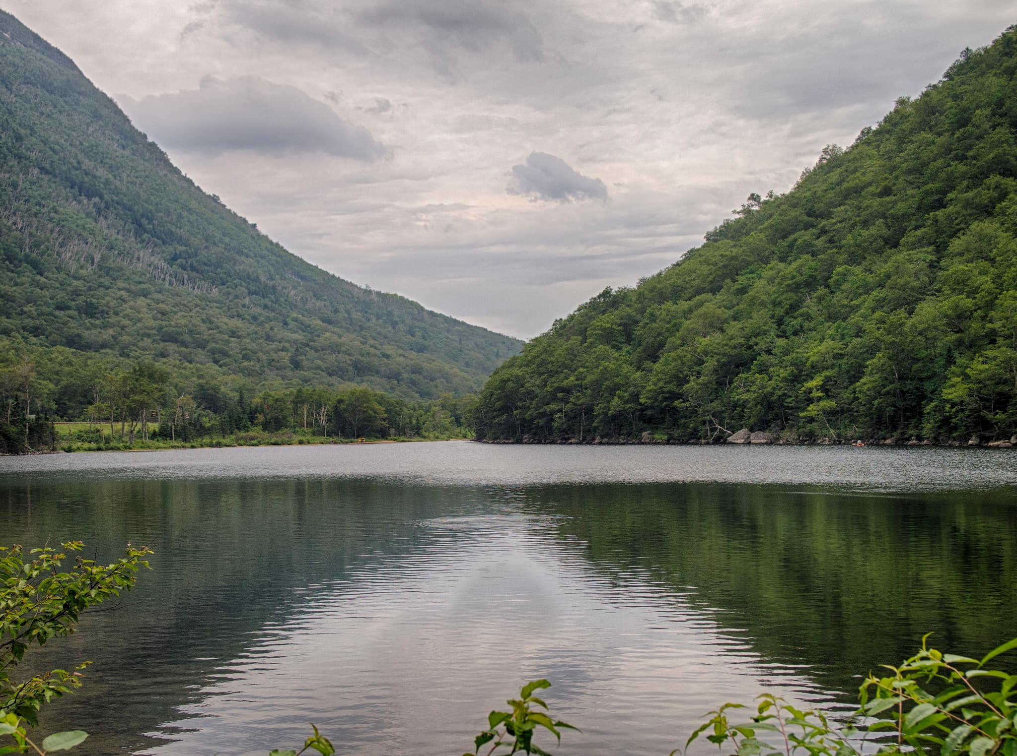 Flume Gorge waterfall scene in New Hampshire. User supplied image. Verify rights before public publish.