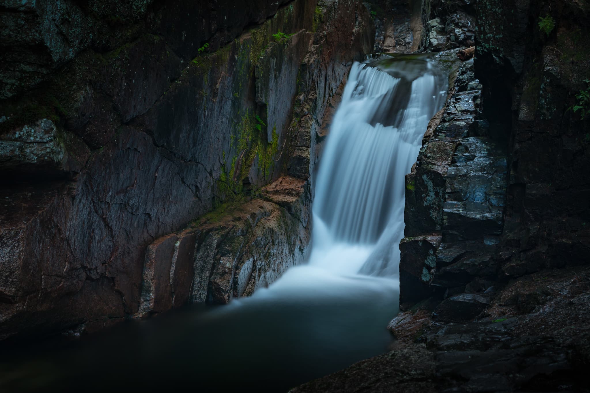Sabbaday Falls scene in New Hampshire (gallery 5). User-supplied image. verify license/ownership before public publish.