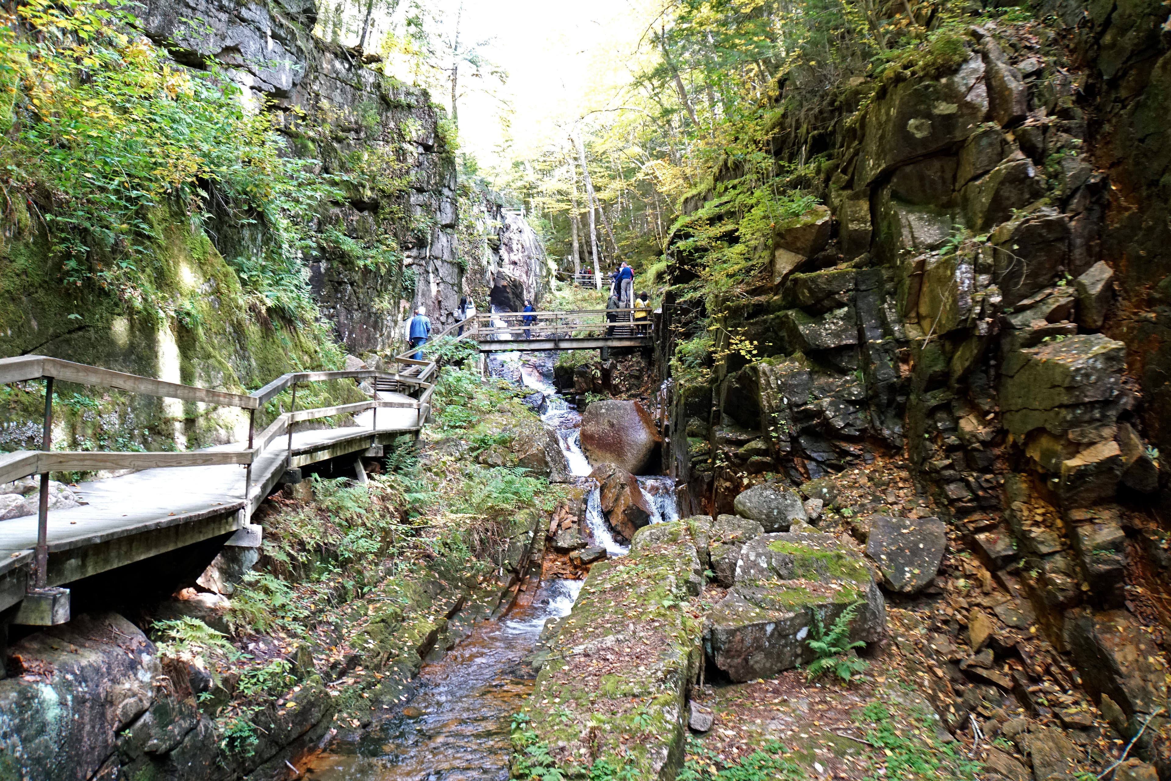 Franconia Falls, Pemigewasset Wilderness, New Hampshire
