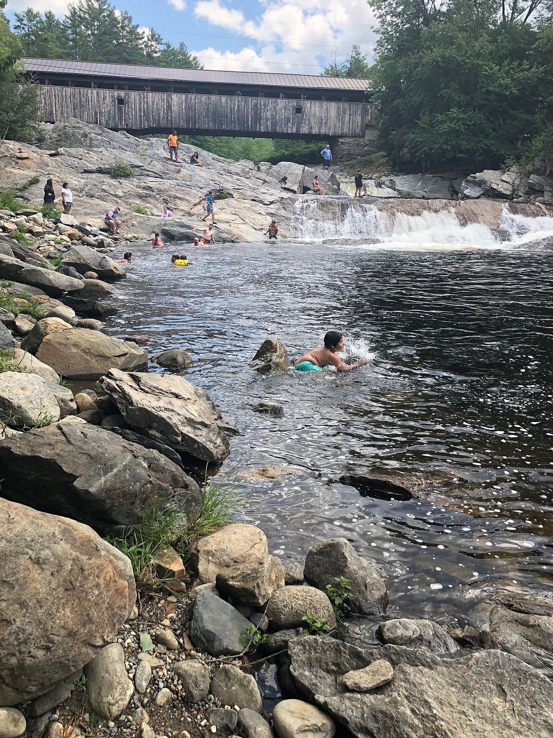Swiftwater Falls in New Hampshire. User supplied image; verify rights before public publish.